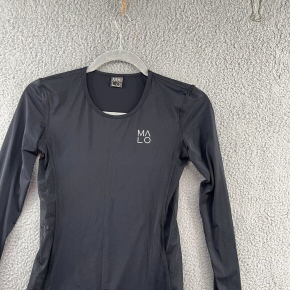 MALO MEN'S ENDURE LONG SLEEVE - BLACK Size Small - Picture 3 of 12